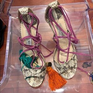Jimmy Choo Colorful Stap Heel